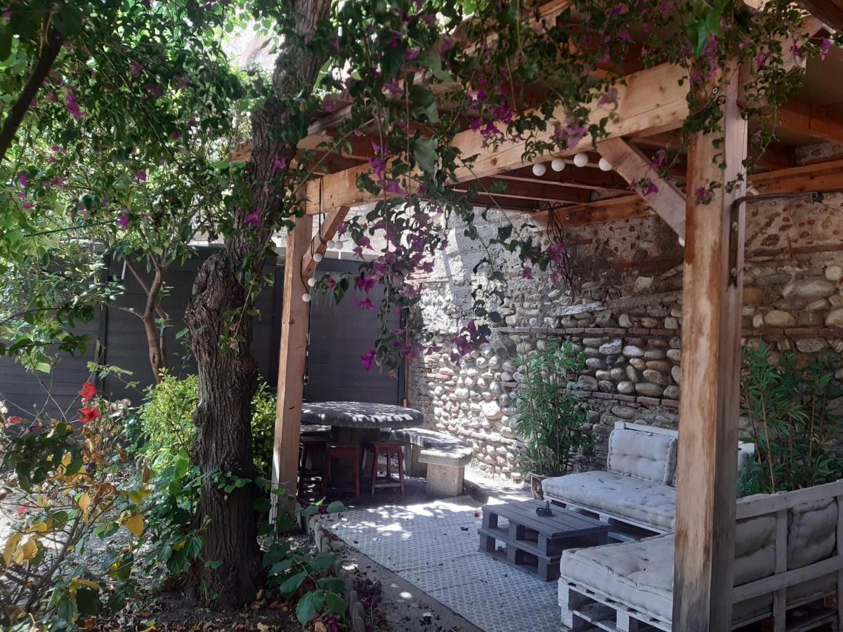 Charmante Maison De Ville Avec Jardin Perpinhã Exterior foto
